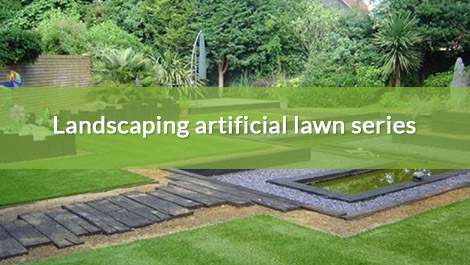 Landscaping artificial lawn series